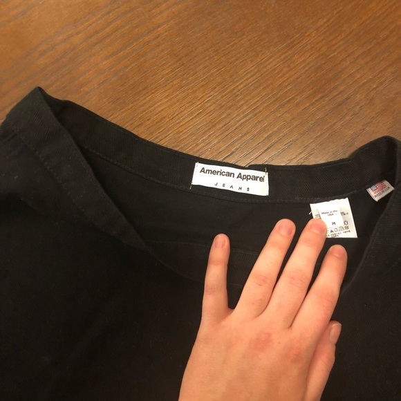 American Apparel Denim Skater Skirt (Never Worn) - Picture 2 of 2